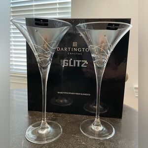 New Dartington Swarovski Crystal glasses